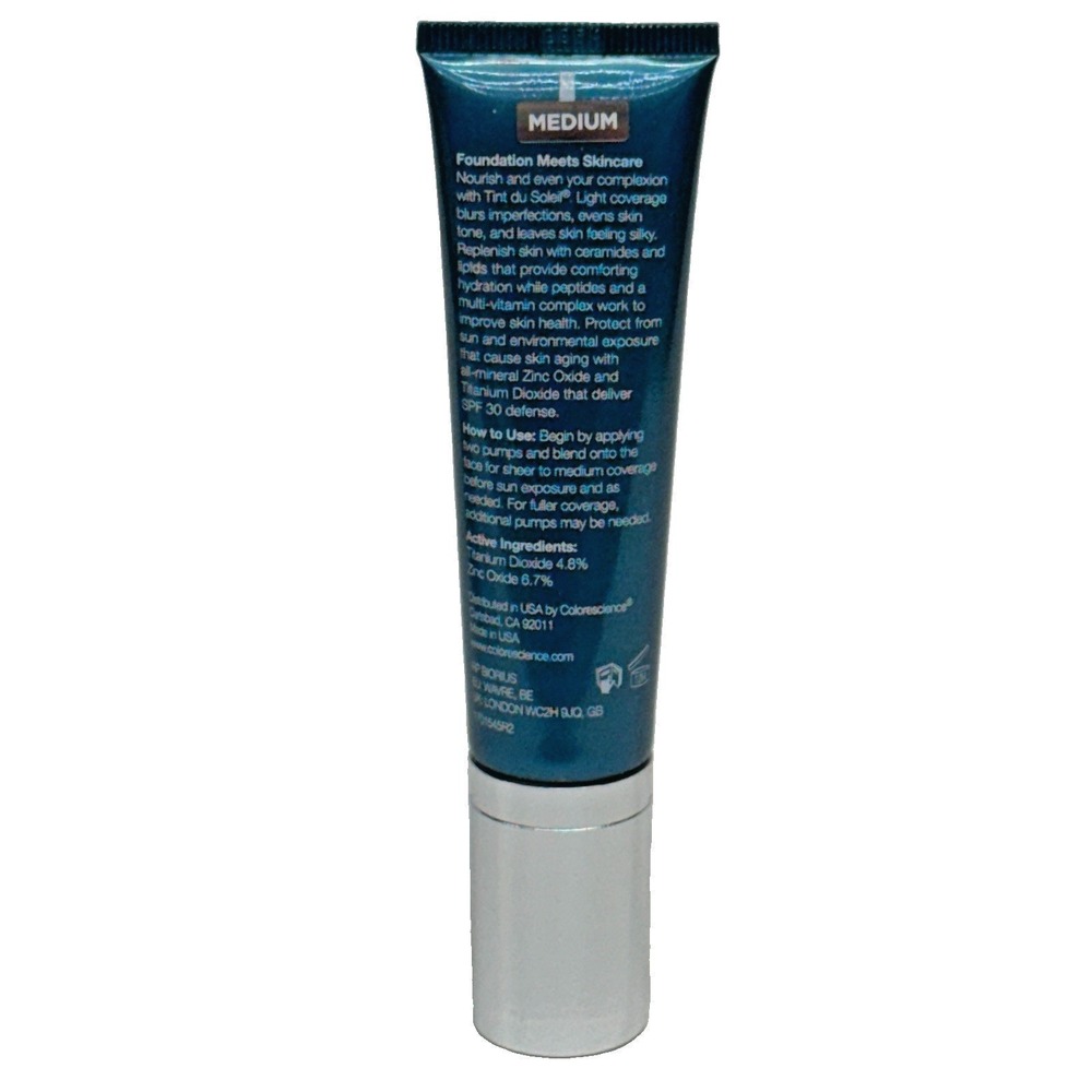 ColoreScience Tint Du Soleil SPF 30 Whipped Foundation 1 oz Medium Foundation - Picture 9 of 9
